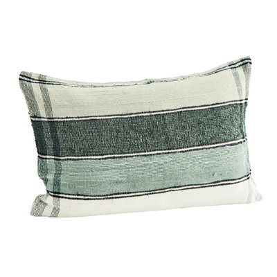 Housse de coussin soie lin recyclé MADAM STOLTZ