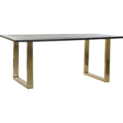 Table de salon bois et métal, Moderno RECOLLECTION