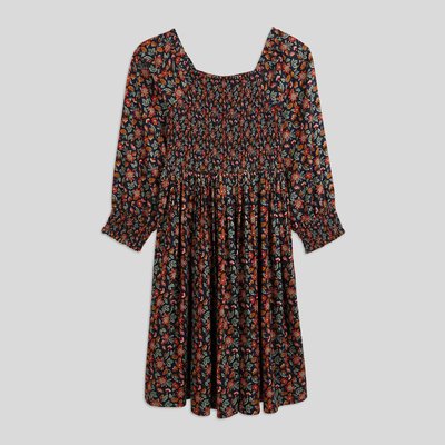 Robe manches longues en viscose imprimée, certifié EcoVero et OEKO-TEX MONOPRIX TEENS