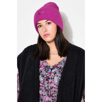 Bonnet style Beanie, maille côtelée, patch STUDIO UNTOLD