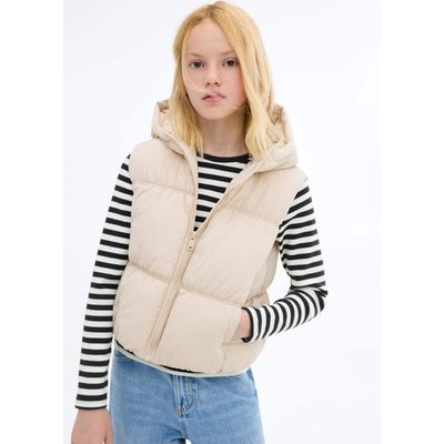 Gilet matelassé à capuche MANGO KIDS