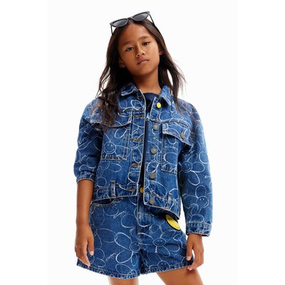 Veste en jean tie dye La Redoute