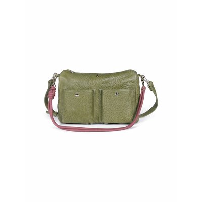Sac à bandoulière en cuir SYSTÈME CRAIE STUDIO