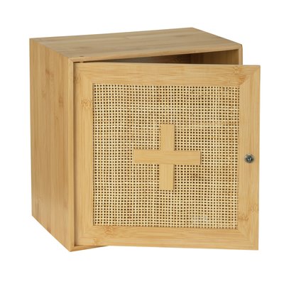 Armoire à pharmacie bambou et rotin ALLEGRE WENKO