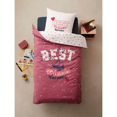 Parure housse de couette + taie d'oreiller enfant BFF VERTBAUDET