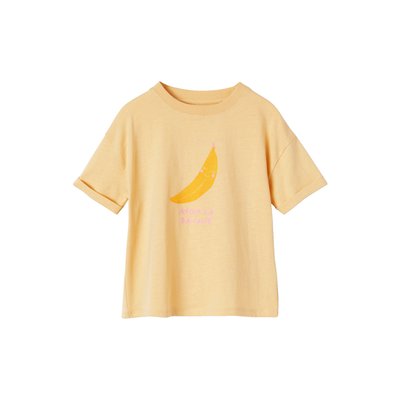 Tee-shirt motif pop manches courtes à revers VERTBAUDET