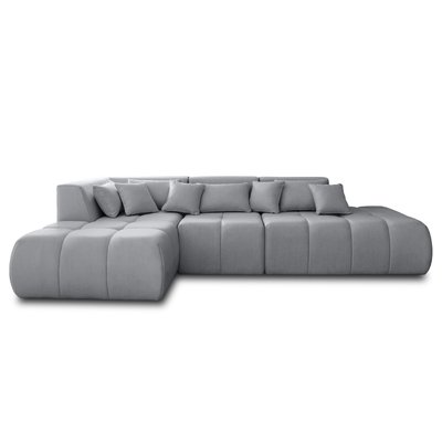 Canapé d'Angle gauche en Tissu 5 places - CARACAS LISA DESIGN