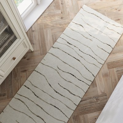 Tapis couloir design à motifs lignes ,  HAMPTONS ELEVEN WECON HOME