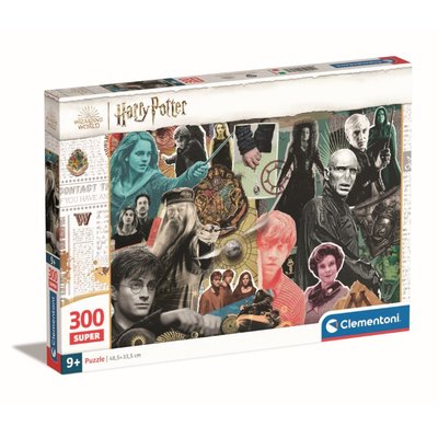 300 pièces super - harry potter CLEMENTONI