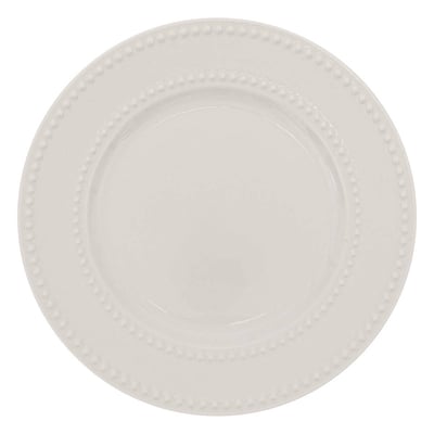 Lot de 6 assiettes en porcelaine PERLE SECRET DE GOURMET
