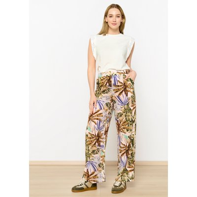 Pantalon avec imprimé tropical LOLALIZA