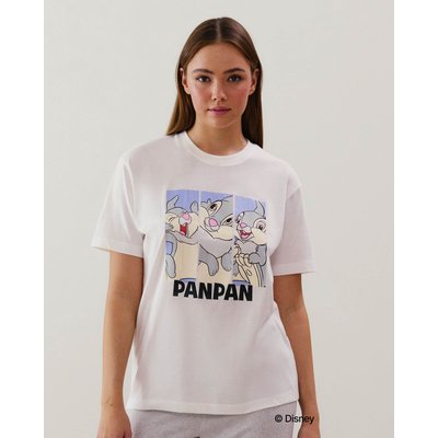 Top en jersey panpan blanc COREBAMBIZ UNDIZ