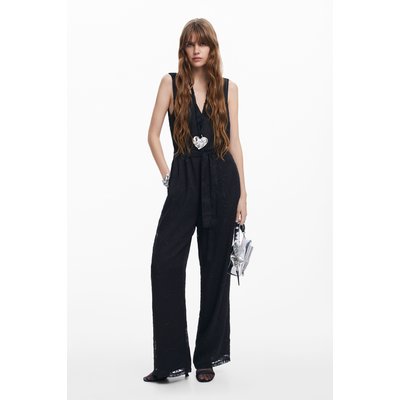 Desigual - Combinaison à paillettes avec ceinture DESIGUAL