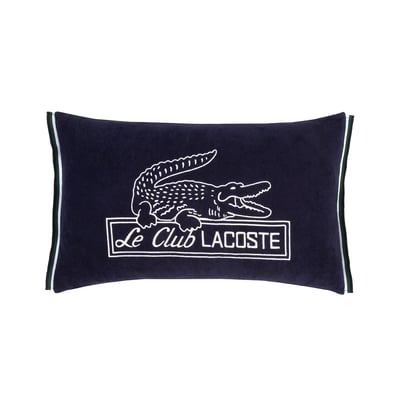 Housse de coussin en eponge, L LE CLUB LACOSTE HOME