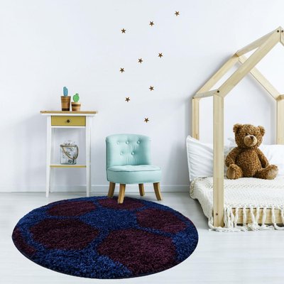 Tapis enfant tissé SHAGGY FOOT UN AMOUR DE TAPIS
