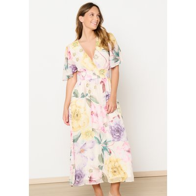 Robe longue à imprimé fleuri LOLALIZA