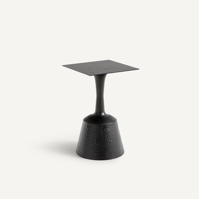 Leor Table Base in Hammered Iron AM.PM