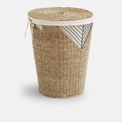 Tressie Woven Seagrass Laundry Basket LA REDOUTE INTERIEURS