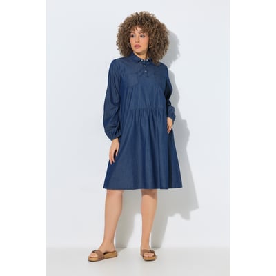 Robe en jean coupe évasée ULLA POPKEN