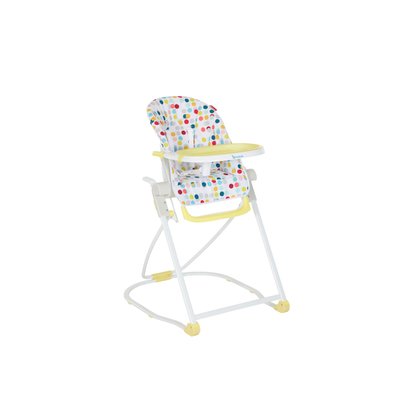 Chaise haute bébé compacte multipositions BADABULLE