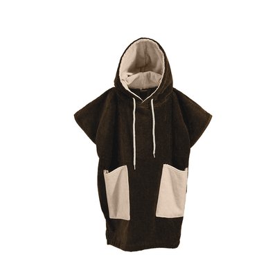 Poncho de plage ou de bain enfant en velours BEACH SENSEI MAISON