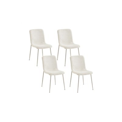 Chaises de salle à manger en velours côtelé (lot de 4) - SARINA HELLIN, DEPUIS 1862