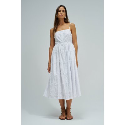 ROBE MIDI AVEC BRODERIES SALSA JEANS