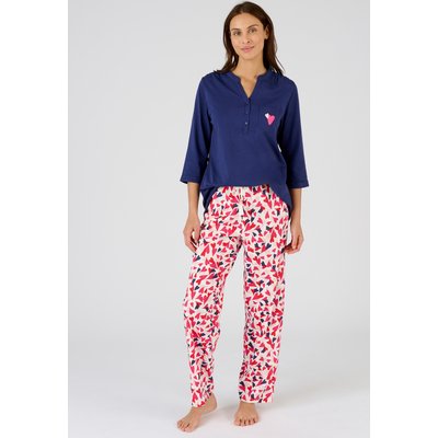 T-shirt de pyjama pur coton peigné DAMART