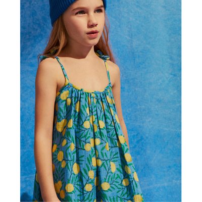 Vestido de alças finas, estampado limões ARSENE ET LES PIPELETTES X LA REDOUTE