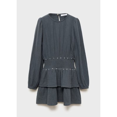 Robe ornement volants paillettes MANGO KIDS