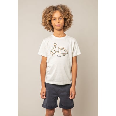 T-shirt garçon en coton MOTORETA DEELUXE