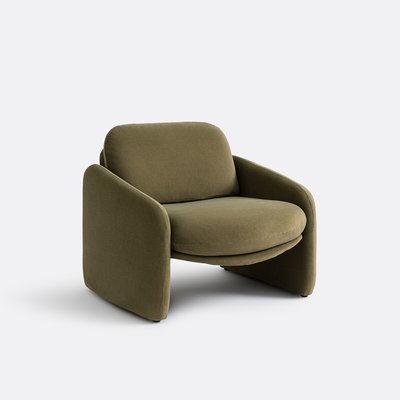 Sillón tapizado, terciopelo mate, Bellagio LA REDOUTE INTERIEURS