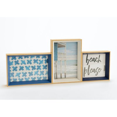 Pêle-mêle 3 vues style bord de mer PIER IMPORT