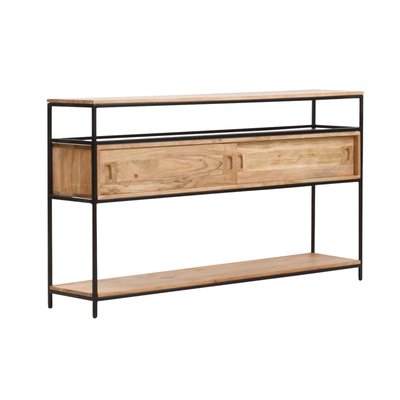 Console en bois d'acacia MONTRÉAL MADE IN MEUBLES 