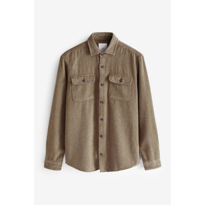 Veste-chemise à deux poches brossé NEXT