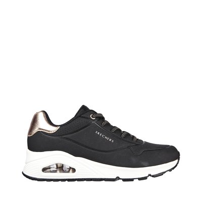 Skechers femme noir et rose La Redoute