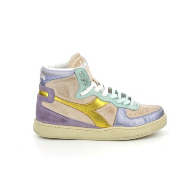 Sneakers hautes Cuir Mi Bask Met Pig DIADORA