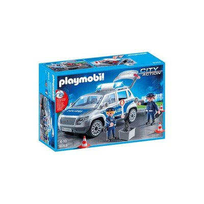 City Action Voiture de police tout-terrain avec son et lumière PLAYMOBIL