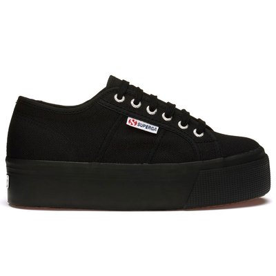Baskets compensées en toile 2790 , COTW SUPERGA