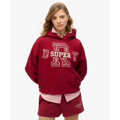 Sweat à capuche décontracté à motif appliqué Athletic Essentials SUPERDRY