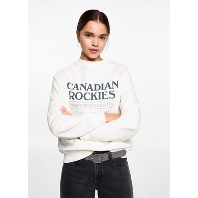 Sweater message imprimé MANGO TEEN