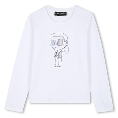 Tee-shirt manches longues KARL LAGERFELD KIDS