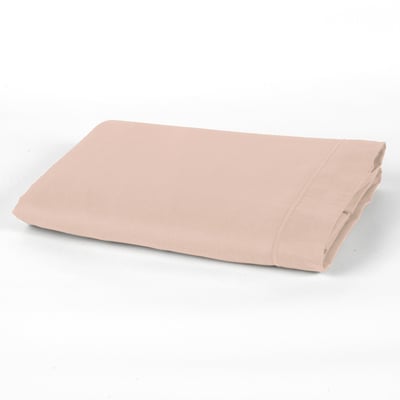 Drap 2 Pers 240x300 De Coton-bambou - Bambou Blanc C DESIGN HOME TEXTILE