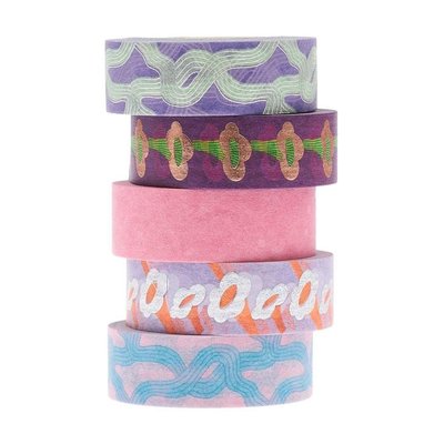 Set de tape Champignon - Chanterelle 1,5cm x 10m RICO DESIGN
