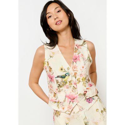 Gilet fleuri sans manches LOLALIZA