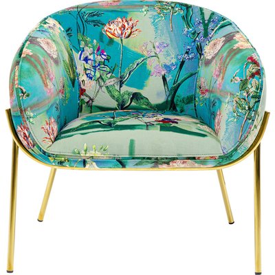Fauteuil imprimé fleurs, PARADISE KARE DESIGN