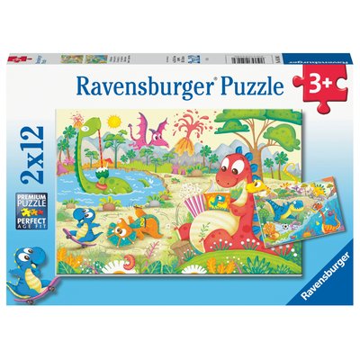 Puzzle S'amuser avec Bluey 2x12 pcs RAVENSBURGER