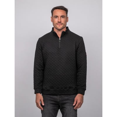 Sweat Matelassé Col Montant Zippé Woribou RITCHIE