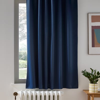 Rideau radiateur occultant, à galon fronceur ou wave, VODA LA REDOUTE INTERIEURS