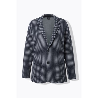 Blazer en maille avec col à revers ULLA POPKEN